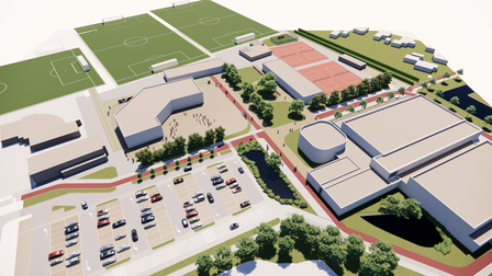 Impressie masterplan Tholen