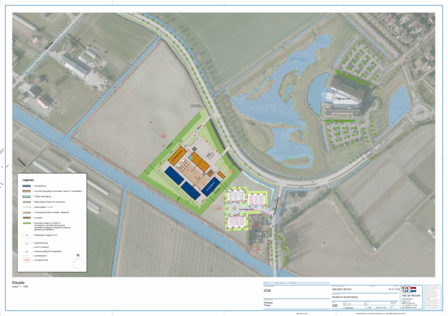 Plattegrond tijdelijke noodopvang