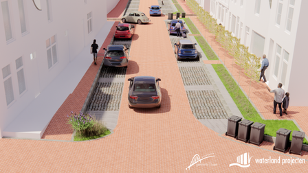 Impressie 2 ontwerp Hoge Markt Scherpenisse