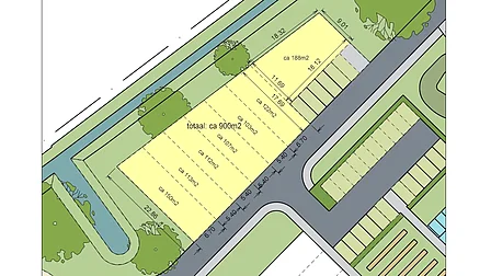 Plattegrond bouwblok A Vroonstede Fase 2 Sint-Annaland