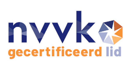 Logo NVVK gecertificeerd lid